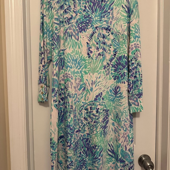 Lilly Pulitzer Tropical Print Dress - Picture 2 of 2